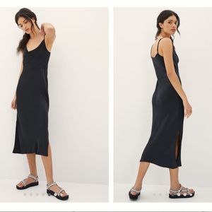Elyse Bias Cut Midi Dress